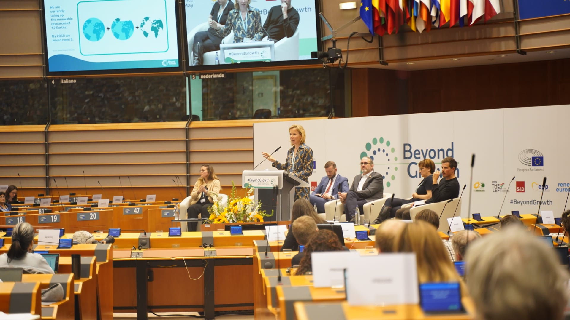 Stientje van Veldhoven addressed the Beyond Growth Conference 2023.